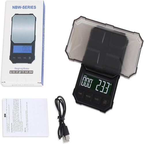 Balanza Portable Bolsillo Recargable con TipoC 2KG/0.1G