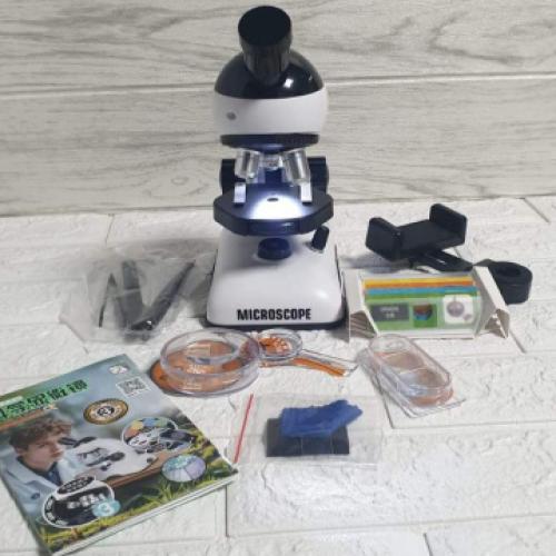 Laboratorio Microscopio Kit de Experimentos Cient�ficos para estudiante escolar (caja herramientas)