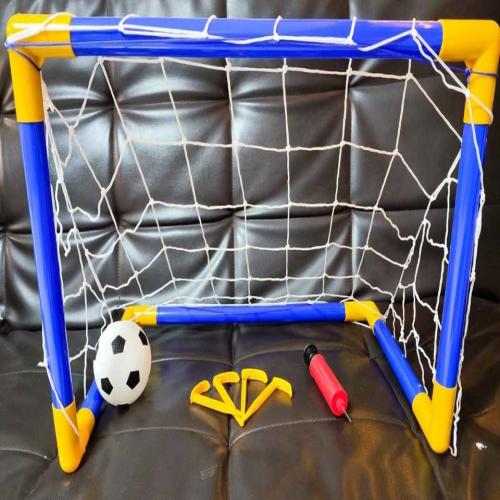 Juguete Kit Cancha de Fotball armable de 10cm+Pelota